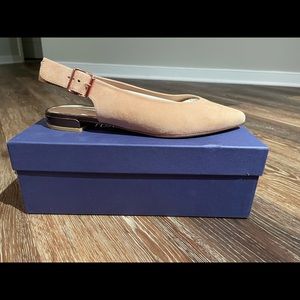Selling Stuart Weitzman slingback flats.